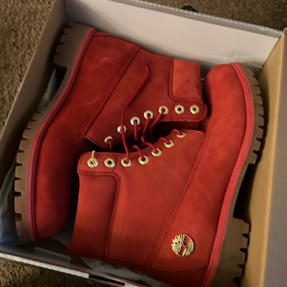 Timberland Other - 6” Premium red timberland